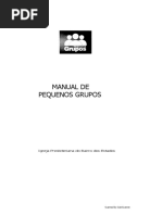 Manual de Pequenos Grupos - Presbiteriana