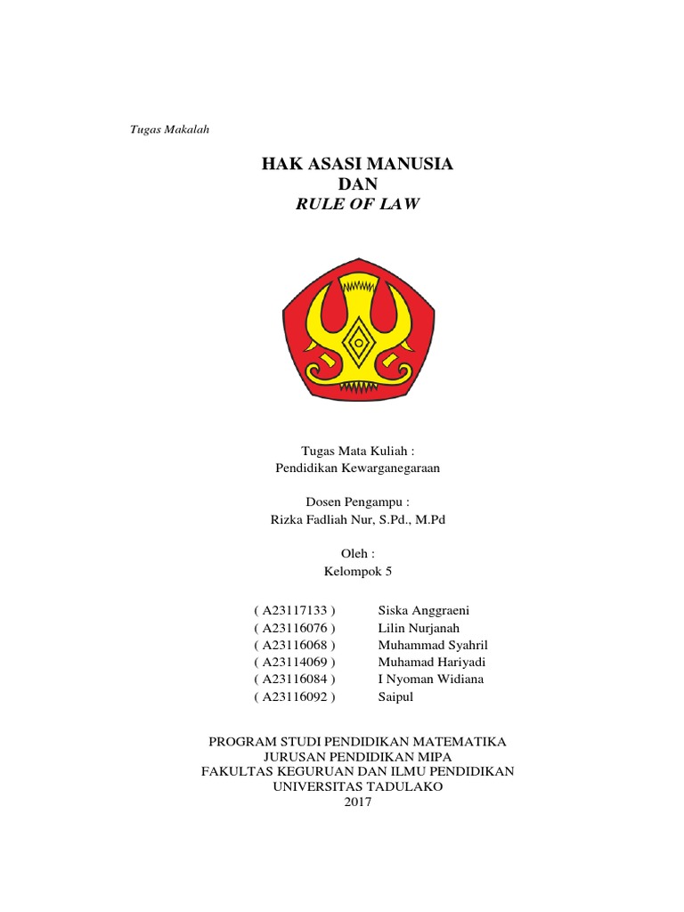 Ham Dan Rule Of Law