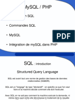 Langage SQL