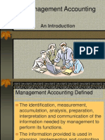 Management Accounting - Intro 2