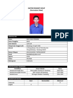 Curriculum Vitae Bayu Galih Permana