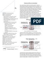 Eficiencia-Micronaje Filtracion