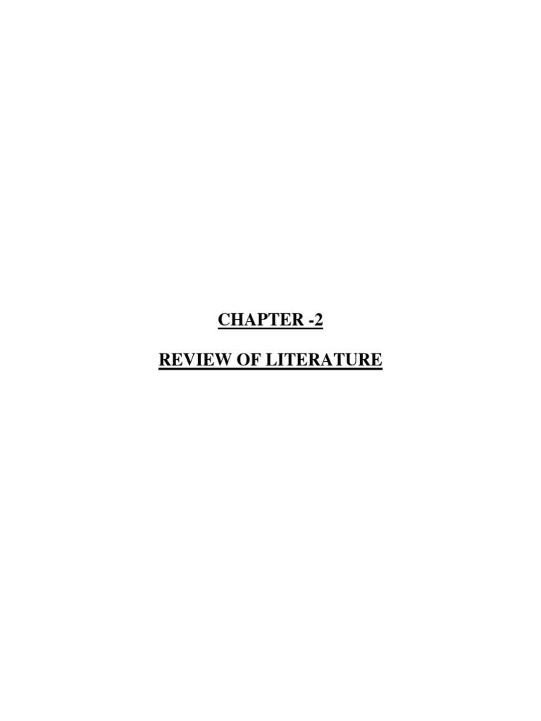 Literature Review and Data Analysis Guide | PDF