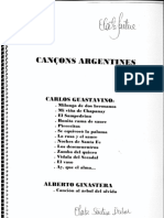 Guastavino - Cancons Argentines