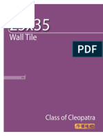 25x35 Wall Tile Collection