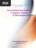 Journal of Computer Science IJCSIS December 2017 Part I