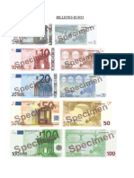 Billetes Euro