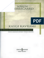 Søren Kierkegaard - Kaygı Kavramı PDF