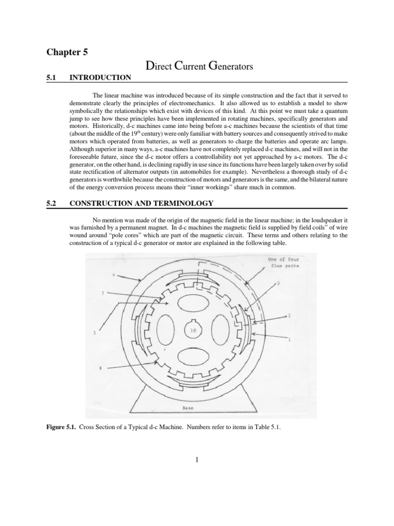 DC Generators | PDF | Electric Generator | Magnetic Field
