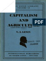 1946 Lenin Capitalism and Agriculture