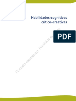 Habilidades Cognitivas Critico-Creativas PDF