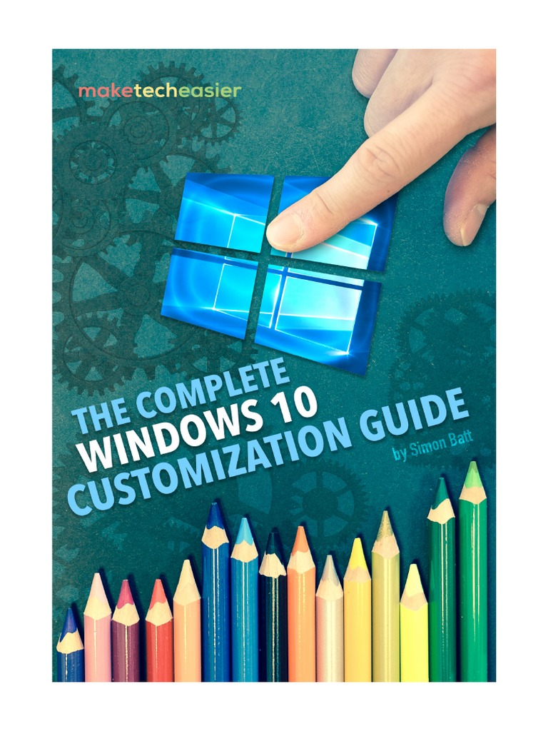 Windows 10 Desktop Customization Guide | PDF | Icon (Computing ...