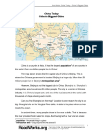 560 China Today China's Biggest Cities 0 PDF