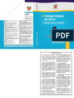Comprensión lectora 5 manual para el docente de quinto grado de Secundaria.pdf