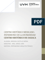 Centro Histórico de Oaxaca-Patrimonio de la Humanidad