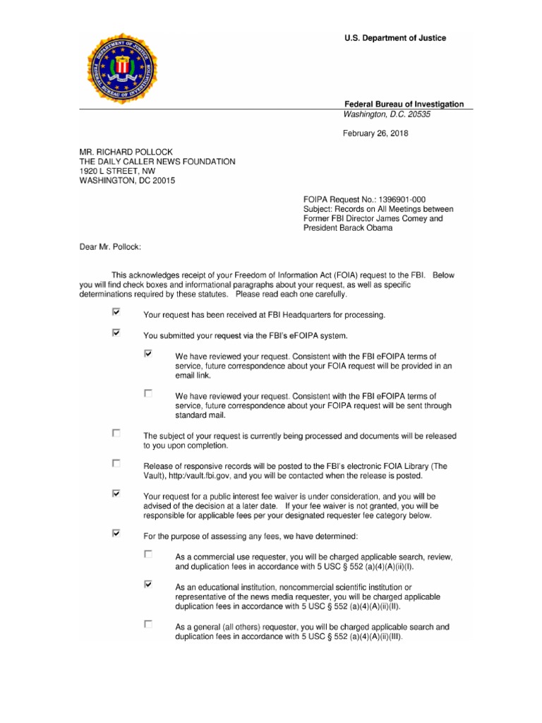Check Your FOIPA Request Status | PDF