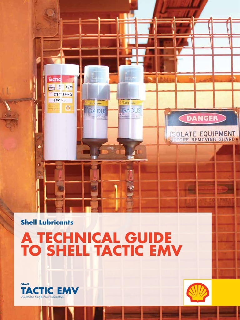 Shell Tactic EMV Lubrication Guide | PDF | Bearing (Mechanical) | Lubricant