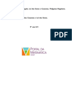 Lista de Exercícios Lei Dos Senos e Cossenos