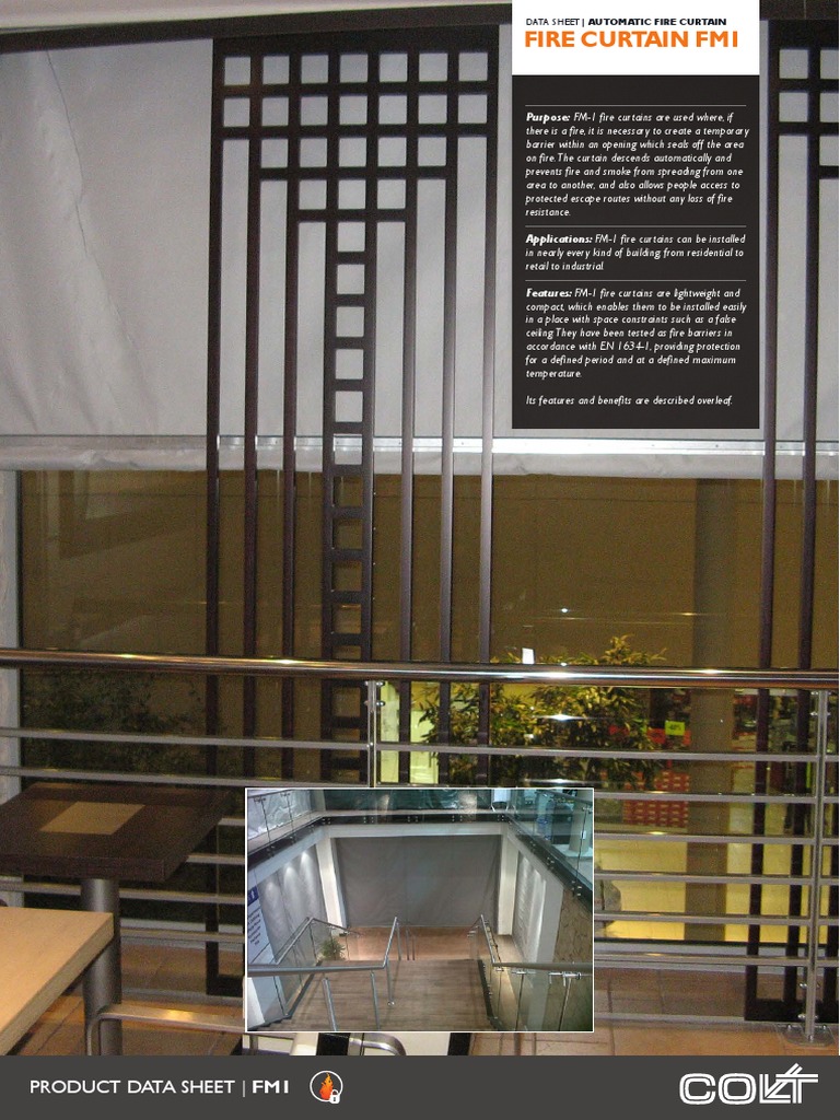 Colt Fire Curtain Curtain Door
