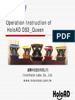 HoloAD DS3 Queen Operation Instruction 110311
