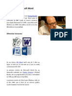 Historia de Microsoft Word