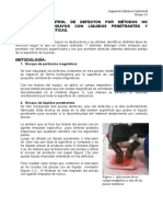 Control de Defectos Por Metodos No Destructivos. Ensayos Con Líquidos Penetrantes.