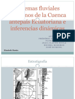 Sistemas Fluviales Neógenos de La Cuenca Antepaís Ecuatoriana 