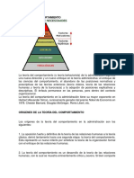 Teoria Del Comportamiento