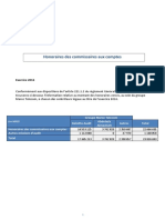 Honoraires Des Commissaires Aux Comptes - Exercices 2016