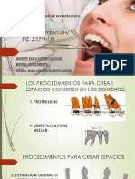 Procedimiento para Crear Espacios - Distalamiento - Martesceio - Completo