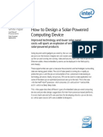 Solar Powerer Computing