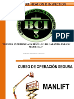 Operación Segura Manlift