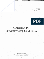 Cartilla de Elementos de La Música PDF