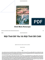 A Time to Love and a Time to Die - Một Thời Để Yêu - E.M.Remarque
