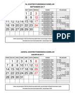 Jadwal Jaga