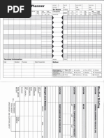 VFR Navigation Log Template | PDF | Airport | Visual Flight Rules