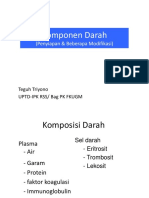 Pembuatan Dan Modifikasi Komponen Darah