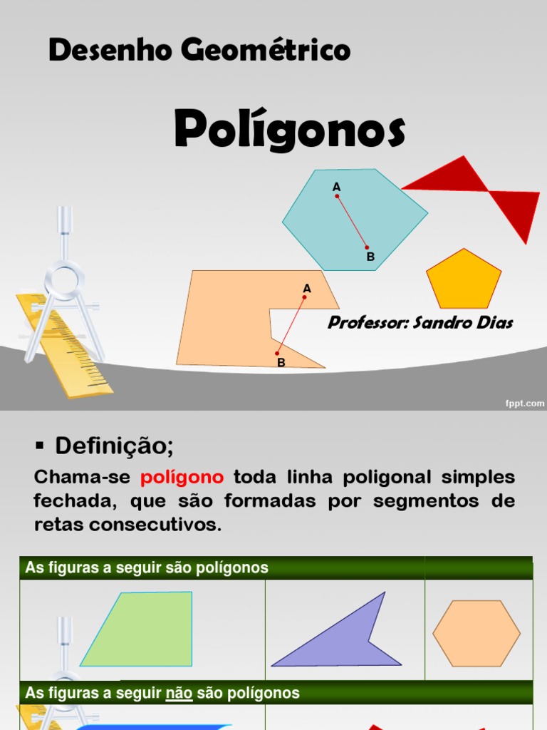 Aula Poligonos 7º Ano | PDF