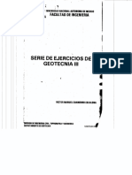 Serie de Ejercicios de Geotécnia Iii PDF