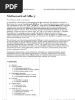 Download Mathematical Fallacy - Wikipedia the Free Encyclopedia by Mohit Choradia SN37275908 doc pdf