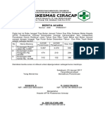 Berita Acara Karcis