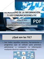 Tecnologías de la Información y las Comunicaciones-TIC