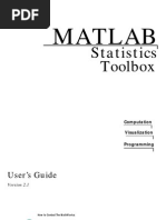 Download MatLab - Statistics Toolbox Users Guide by user7man SN37276701 doc pdf