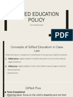 1st Presentstion-Gifted Education Law