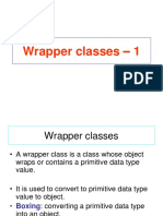 Wrapper Classes 1