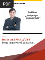 GST Regime - Panel Discussion With Neel Ratan