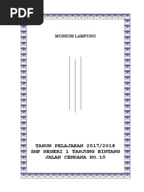 Karya Tulis Museum Lampung