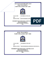 Buku Daftar Nilai &hadir Siswa