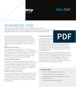 Dell PowerEdge C4130 Spec Sheet