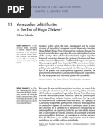 Download Venezuelan Leftist Parties in the Era of Hugo Chvez by Rickard Lalander SN37277862 doc pdf